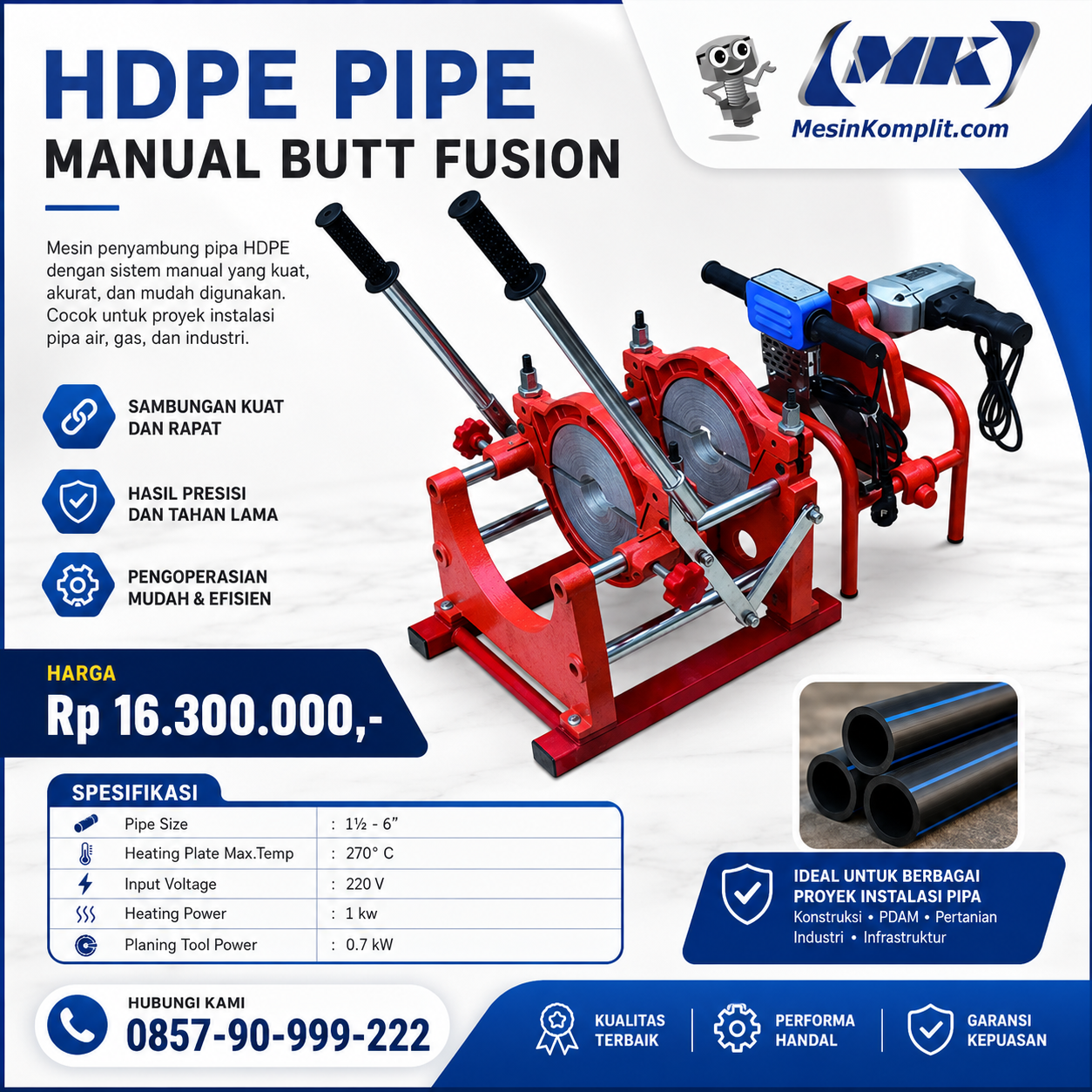 Penyambung Pipa HDPE (TSK...